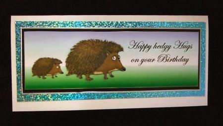 Happy Hedgy Hugs by Patricia Platt