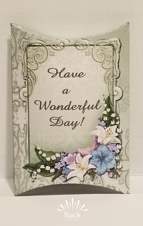 Mothers Day or Birthday Pillow Box by Patty Stone