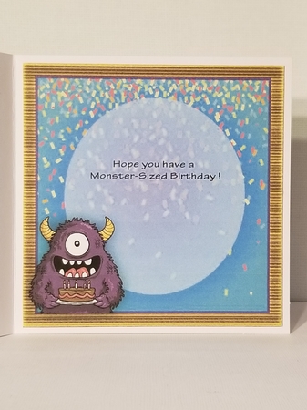 Monster Fun Birthday Mini Kit and Monster Box by Patty Stone