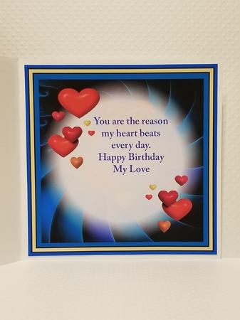Love Hearts & Valentines - Hearts 76 + Insert & Tag by Patty Stone