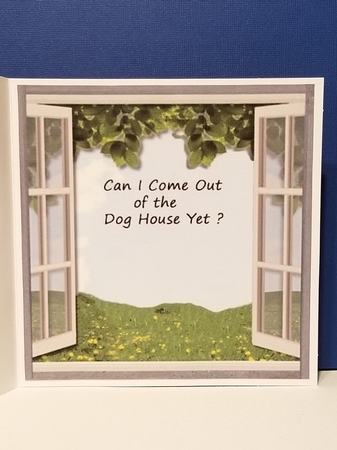 Can I come out of the doghouse yet? by Patty Stone