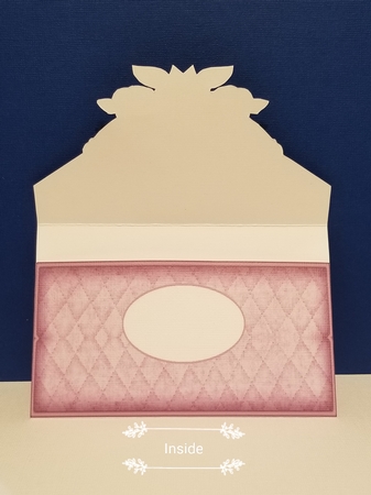 Butterfly Floral Money/Gift/Voucher Pocket/Wallet/Envelope - Pink by Patty Stone