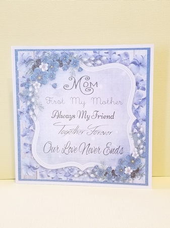 Mom Always My Friend 8x8 by Patty Stone