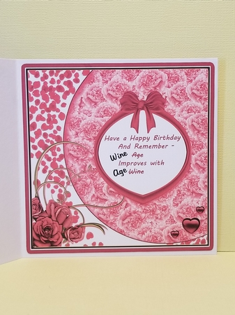 Valentine and Wine 1 by Patty Stone