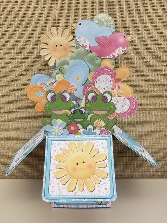 3D POP BOX CARD KIT - HELLO SUNSHINE! by Patty Stone