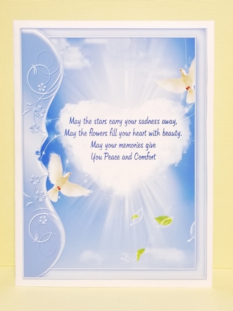 Sympathy Doves by Patty Stone