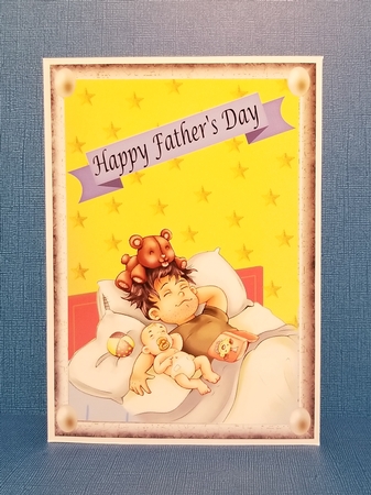 Fathers Day Asleep At Last by Patty Stone