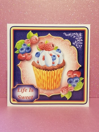Birthday Cupcake - Fabulously Fruity by Patty Stone
