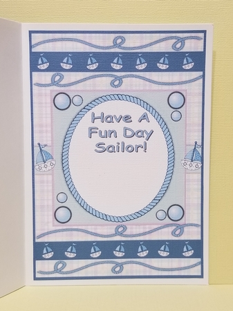 Little Blue Sailor Bear by Patty Stone