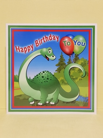 BIRTHDAY DINOSAUR  by Patty Stone
