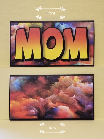 Clouds of Colour - For Mom Money/Gift/Voucher Wallet/Pocket//Envelope by Patty Stone