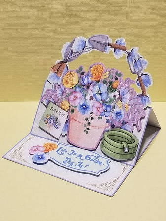 CIRCLET EASEL KIT - Gardeners Delight by Patty Stone