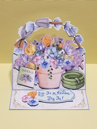 CIRCLET EASEL KIT - Gardeners Delight by Patty Stone