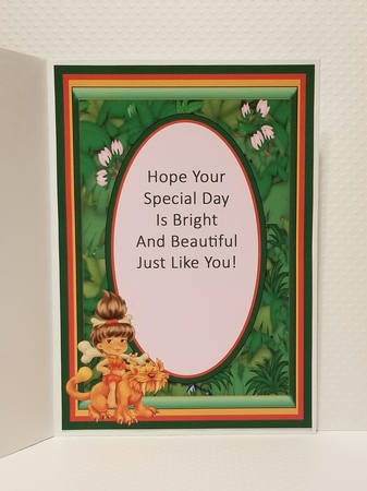 Jungle In A Frame Insert by Patty Stone