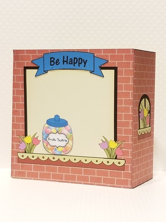 3D Shadow Box Card Mini Kit  -  The Candy Store Sweet Shop by Patty Stone