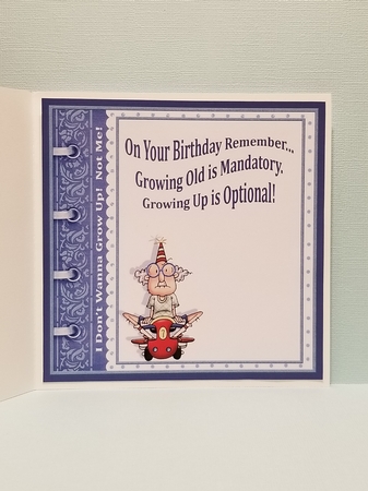 GUS Humorous Male Birthday Fathers Day Retirement Decoupage Bumper Kit by Patty Stone