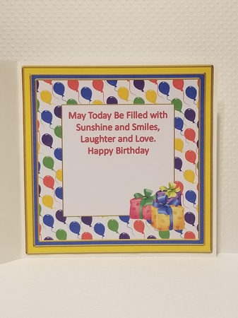 Birthday Age Elephant Cardfront Mini Kit-4 by Patty Stone