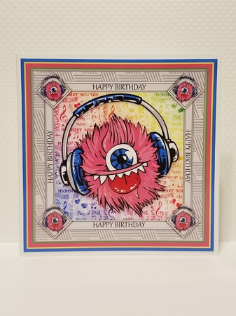 Monster Sounds Birthday Mini Kit by Patty Stone