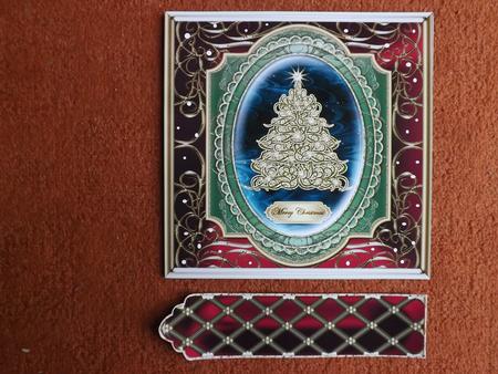 Large Christmas Topper with Swirls & Bookmark 4 by Paul Mawhinney
