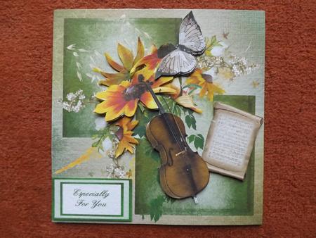 Ablaze with Music and Colour Card Kit by Paul Mawhinney