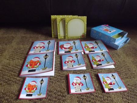 3D Xmas Santa Top Drawer Cards Bumper Kit by Paul Mawhinney
