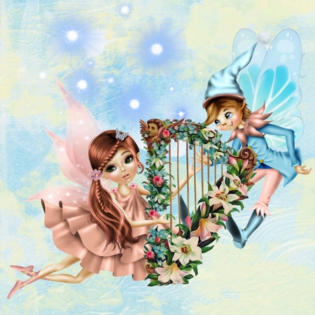 Fairy Friends, kit from Bella Caribena  by Paula Savage