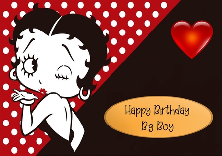 Betty Boop Bumper Kit by Paula Savage