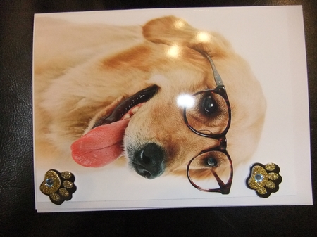 Smart Dog A5 Quick Card by Paula Savage