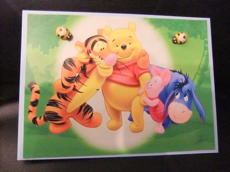 Winnie the Pooh Hug by Paula Savage