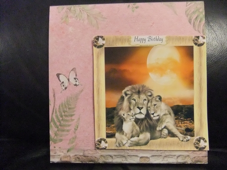 Lion Family by Paula Savage