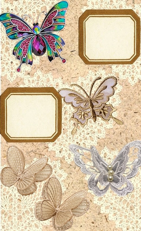 Fluttery Butterfly by Paula Savage