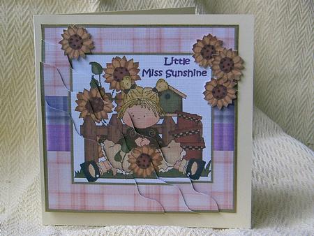 Little Miss Sunshine - Wavey Corner by paula taylor