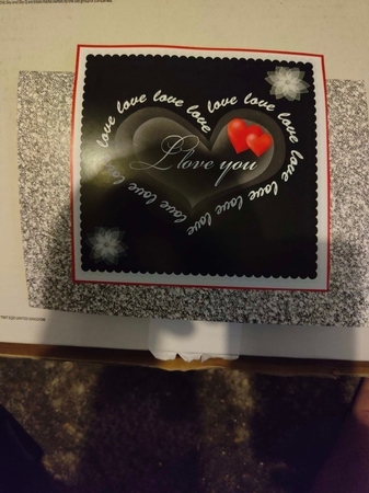 Sent With Love On Valentines by pauline inglis