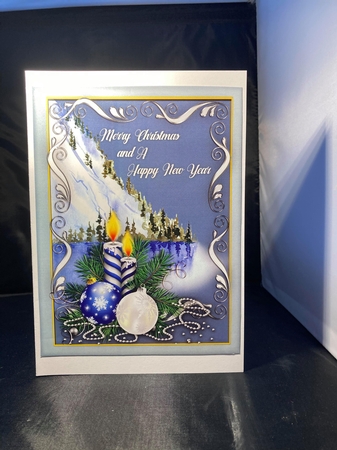 2. Lovely A5 Christmas Toppers  by pauline inglis