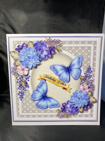 Gorgeous Butterflys and Roses  4 by pauline inglis