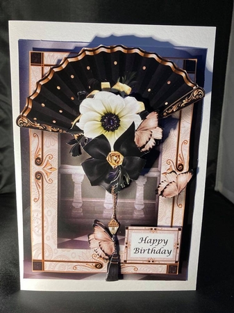 Floral Fan Chanel Bloom by pauline inglis