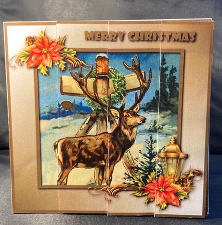 Christmas Reindeer Side Stacker by pauline inglis