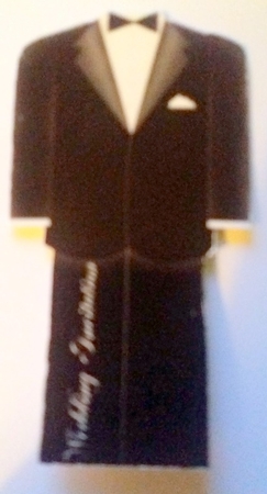 Wedding Tux Wedding Invitation by pauline inglis
