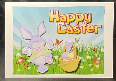 Happy Easter Bunnie by pauline inglis