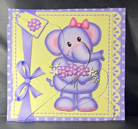 Lola Elephant's Flower Fan Pyramage Topper Featured Gallery Photo