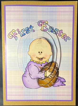 Baby First Easter Oval Pyramid by pauline inglis