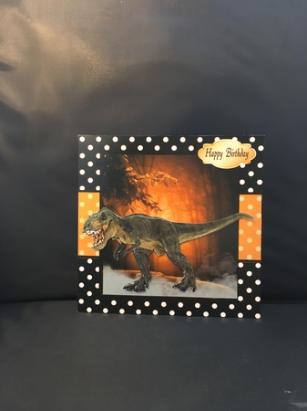 Frightening Dinosaur by pauline inglis