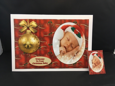 Welcome To Your Precious Christmas Baby by pauline inglis