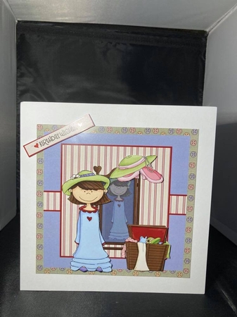 Birthday Dress Up 7x7 Quick Card by pauline inglis