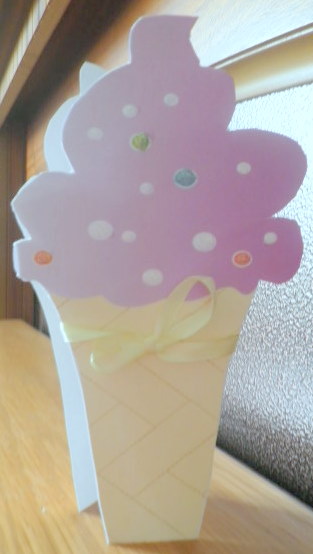 Purple and Green Ice-cream by pauline inglis