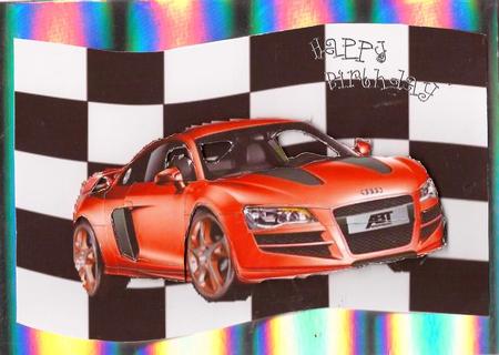 Audi Sport Decoupage by pauline inglis