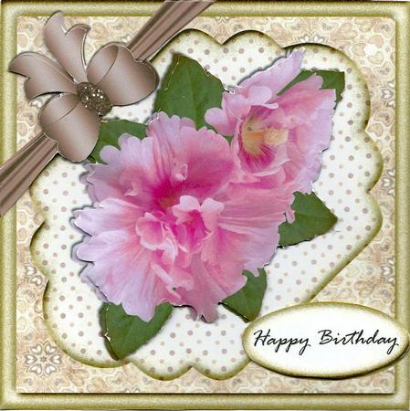 Flowers Various Occasions Square Topper 1 by pauline inglis