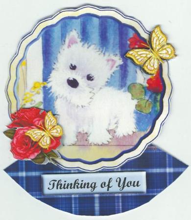Westie Wobbler by pauline inglis