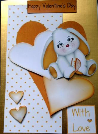 Valentine Bunny by pauline inglis