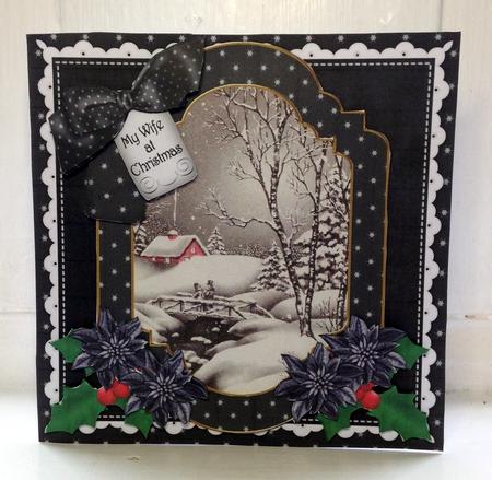 Winter Walk My Wife 6in Christmas Step by Step by pauline inglis
